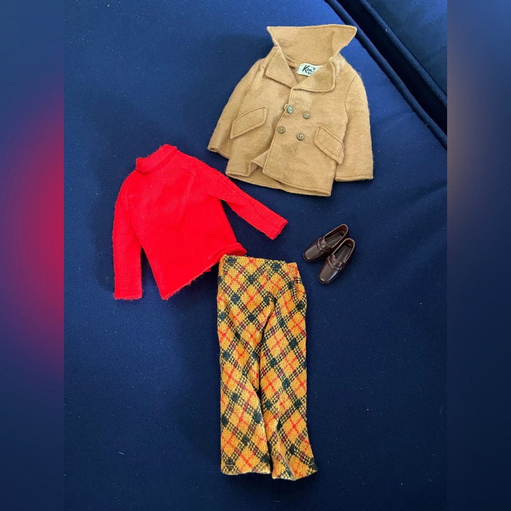 EUC! KEN Original "Play It Cool" #1433 Vintage 1970 Clothes